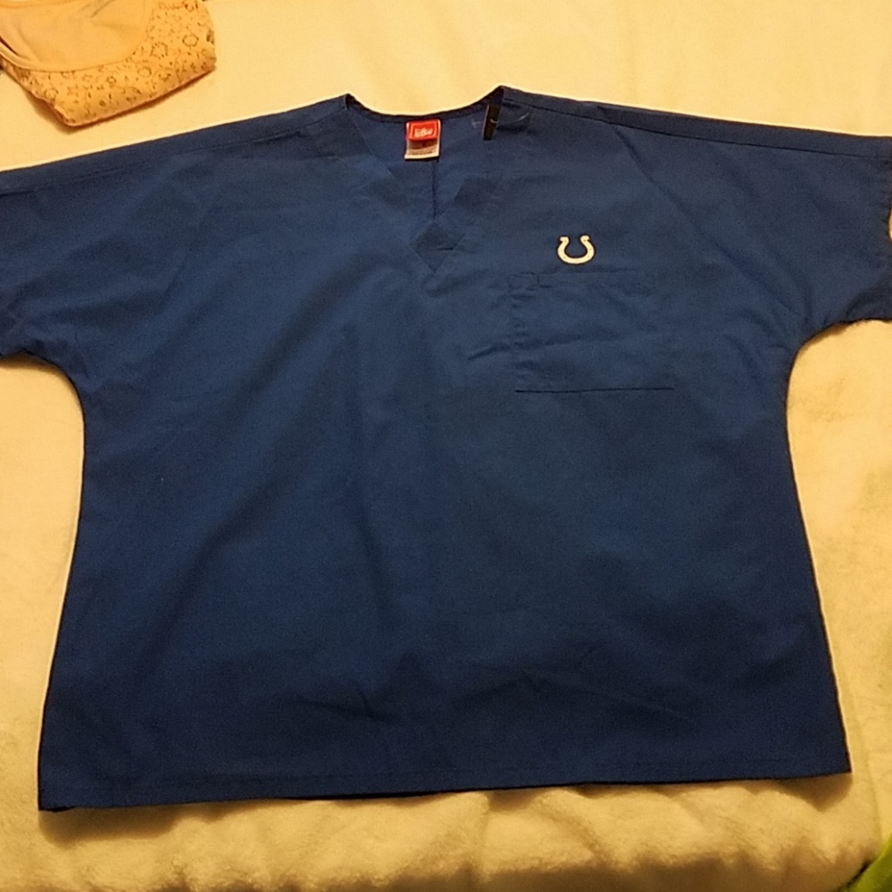 Sz M NFL Colts Scrub